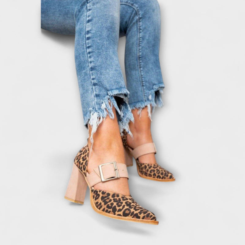 Lion Sandals with Heel