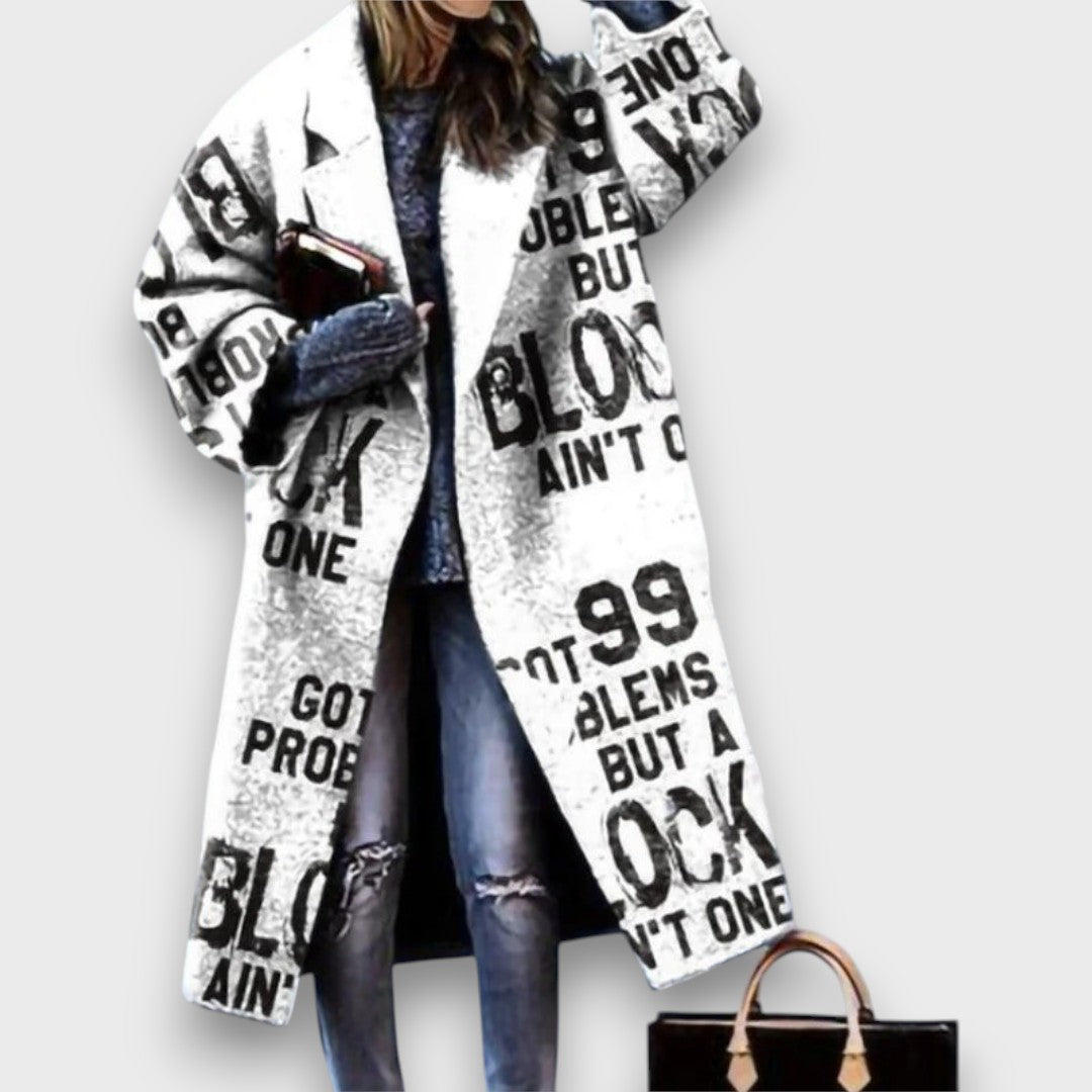 Fioren – Long Oversized Coat