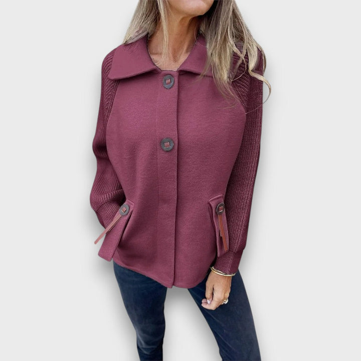 Lunaris – Jacket with Contrasting Sleeves