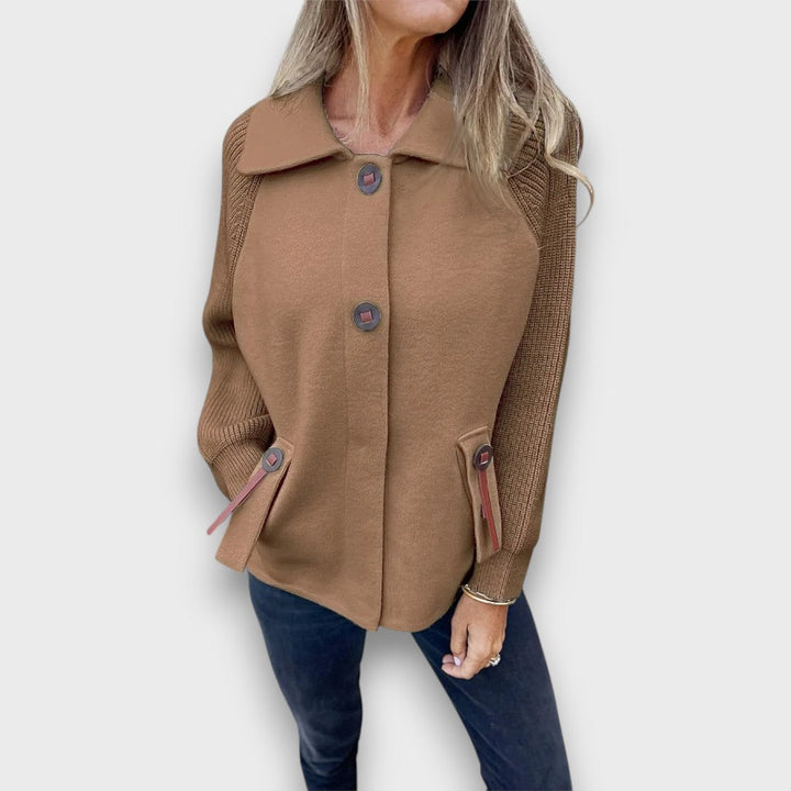 Lunaris – Jacket with Contrasting Sleeves