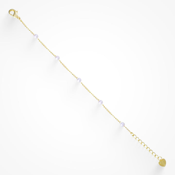 Gold-Plated Bracelet of Love and Emotions