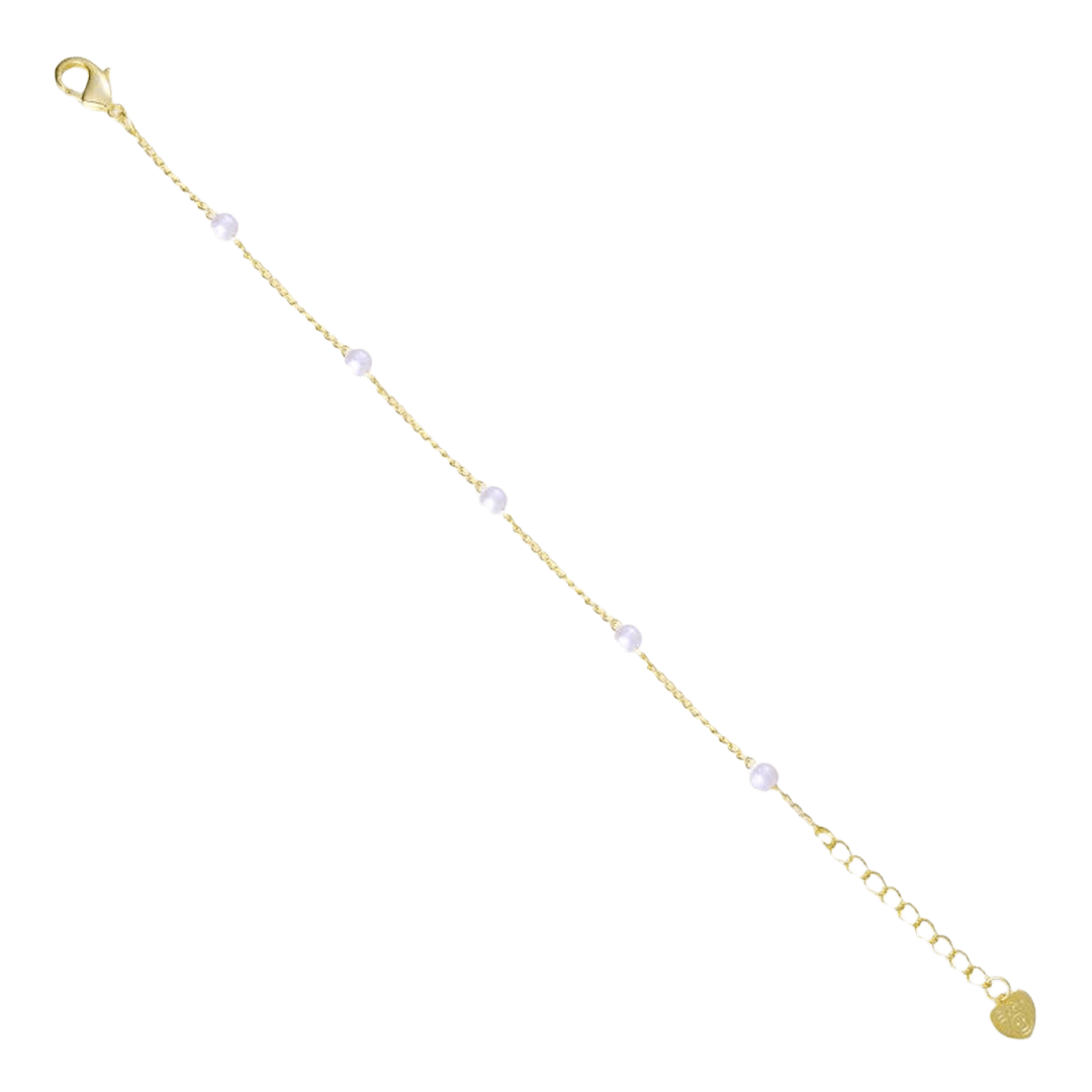 Gold-Plated Bracelet of Love and Emotions