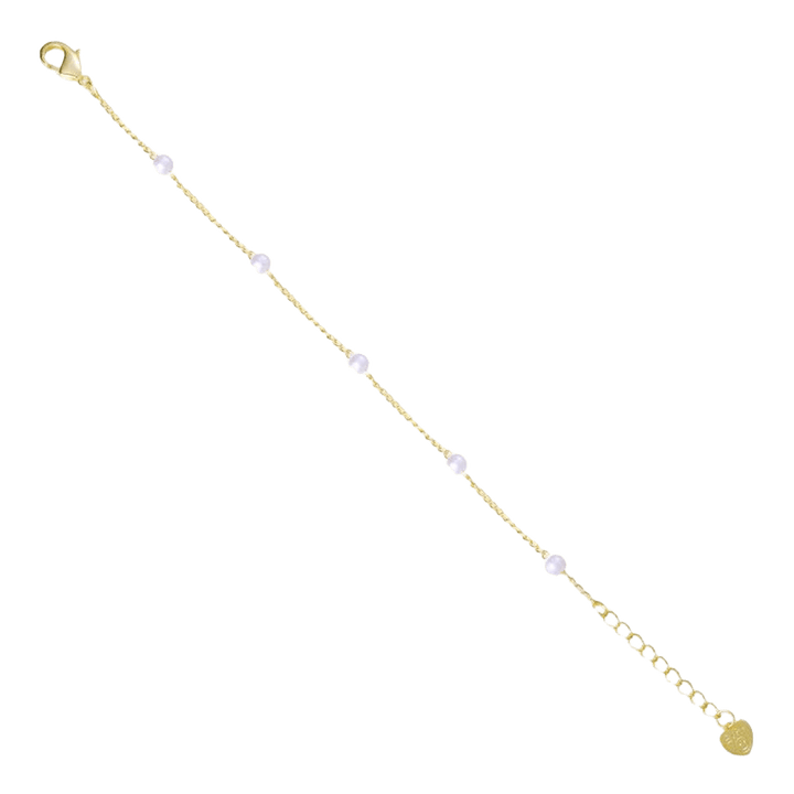 Gold-Plated Bracelet of Love and Emotions
