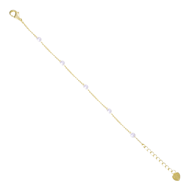 Gold-Plated Bracelet of Love and Emotions
