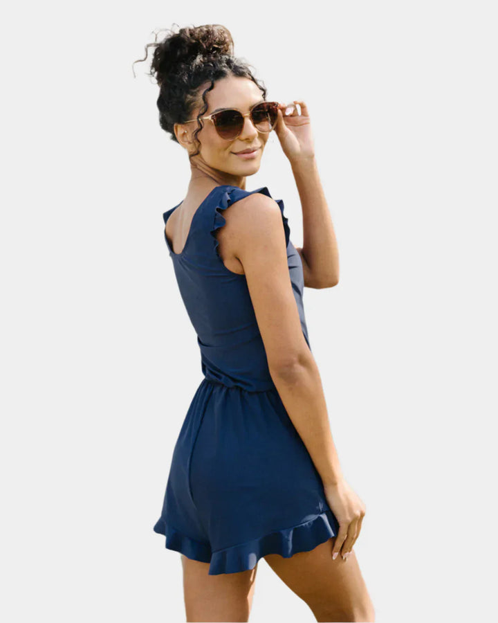 Bikini with Ruffles and Breast Support