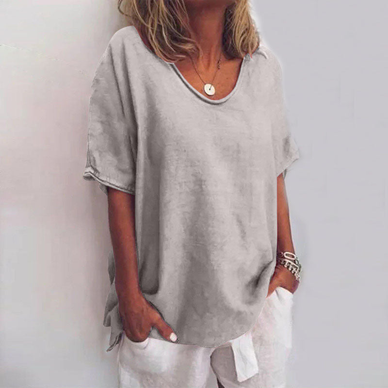 ANNA: COMFORTABLE AND FLOWY BLOUSE