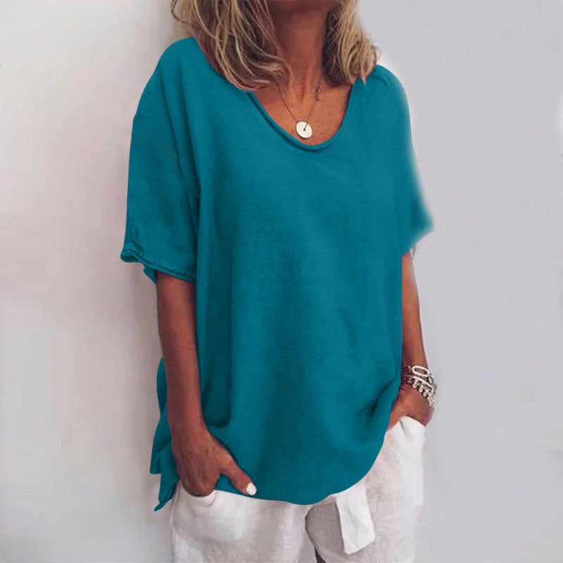 ANNA: COMFORTABLE AND FLOWY BLOUSE
