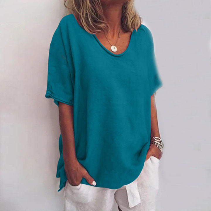 ANNA: COMFORTABLE AND FLOWY BLOUSE