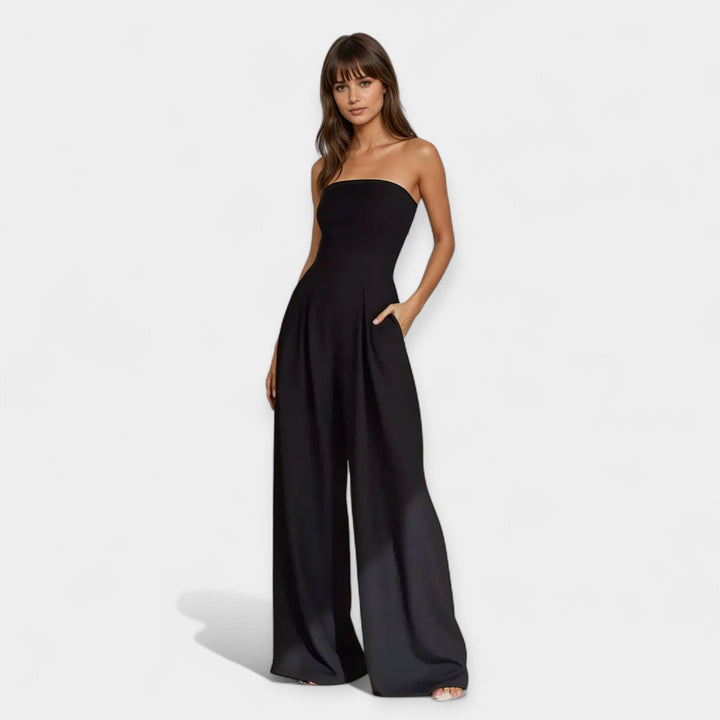 Jumpsuit with Straps and Corset
