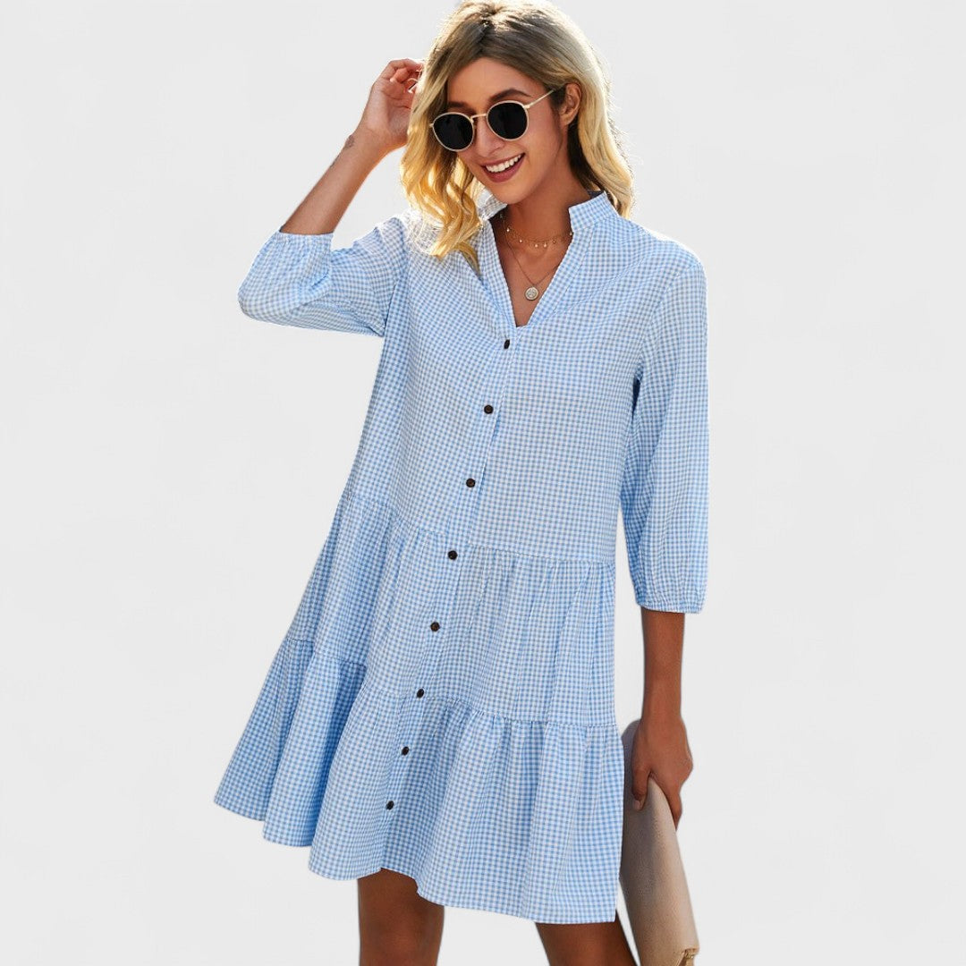 Shanna - Flowing Midi Day Dress