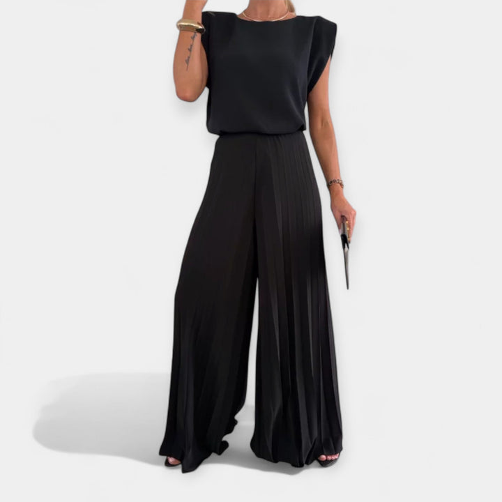 Summer Outfit Set with Top and Pants