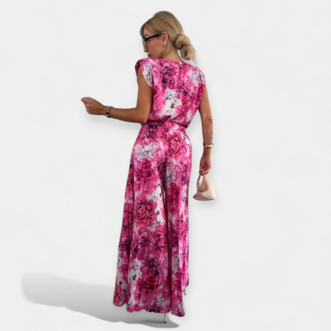 Summer Outfit Set with Top and Pants