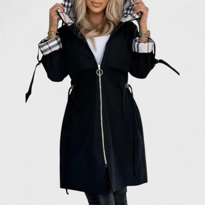 Orla - Waterproof and Windproof Coat with Zip