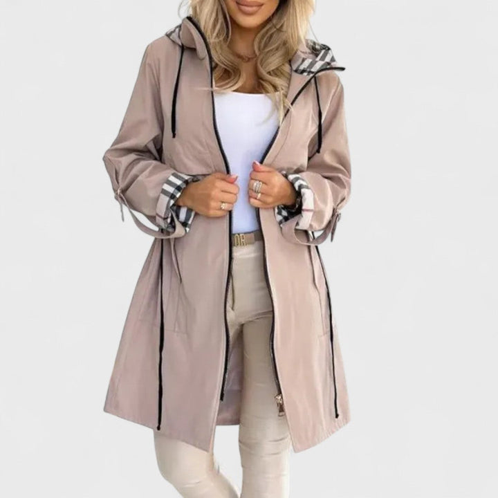 Orla - Waterproof and Windproof Coat with Zip