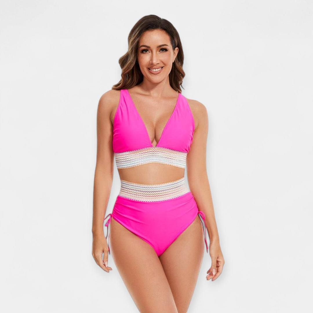 High-Waisted Bikini with Reinforcement