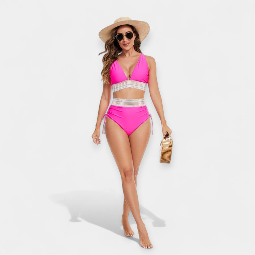 High-Waisted Bikini with Reinforcement