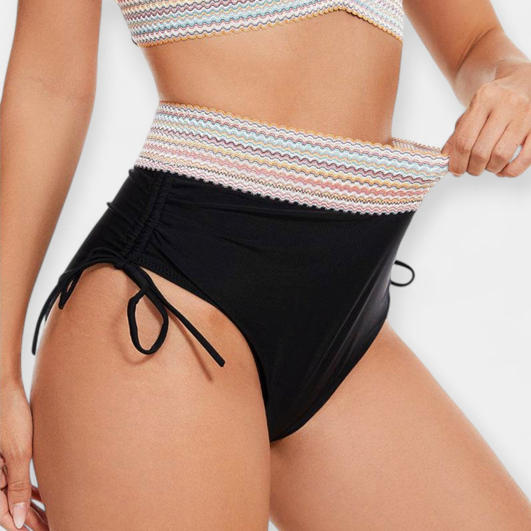 High-Waisted Bikini with Reinforcement