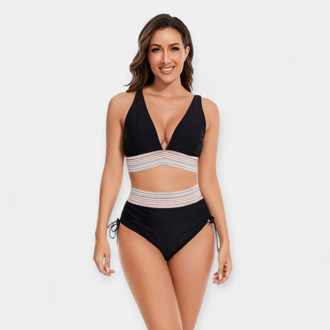 High-Waisted Bikini with Reinforcement