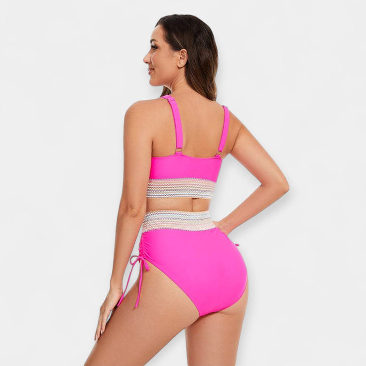 High-Waisted Bikini with Reinforcement