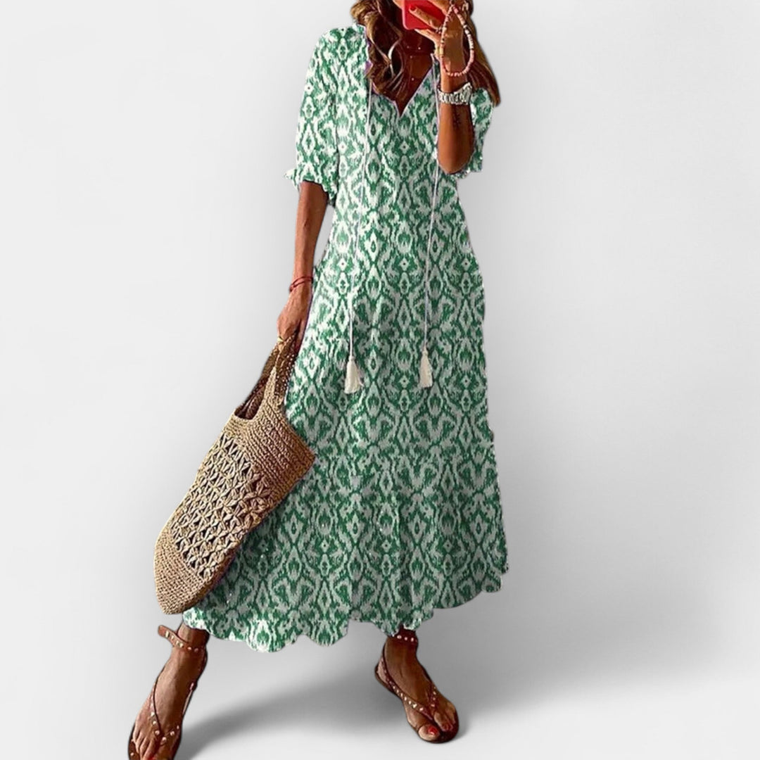 Maxi Dress in Bohemian Style