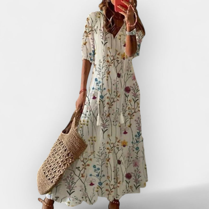 Maxi Dress in Bohemian Style