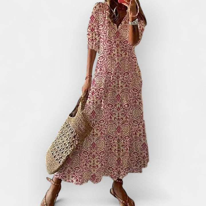 Maxi Dress in Bohemian Style
