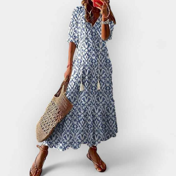 Maxi Dress in Bohemian Style